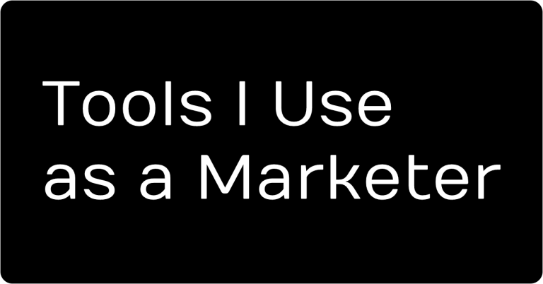Tools for marketer